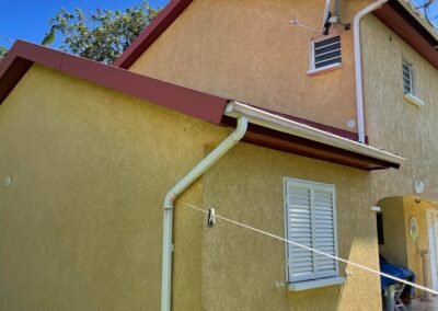 Nettoyage de façade sur l'île de la Réunion